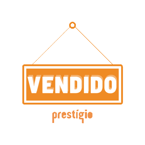 Vendido Sticker by Prestígio Imobiliária