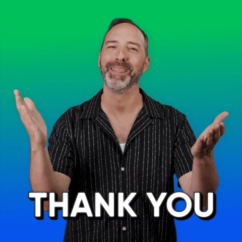 Thank You So Much GIF by Tony Hale