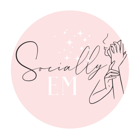 Socially Em Sticker