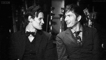matt smith clara GIF by Doctor Who