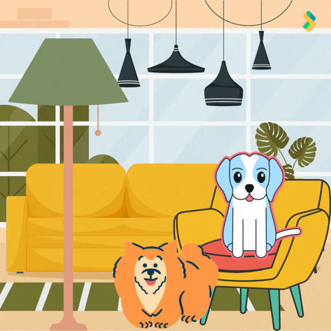 Dog Waiting GIF by Bombay Softwares