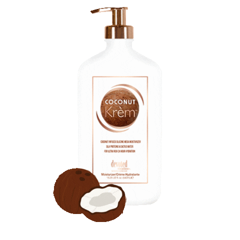 Self Care Coconut Sticker by SunSeekers by Rosie