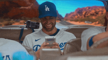 Driving Los Angeles Dodgers GIF by MLB