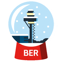 Christmas Travel GIF by berlinairport