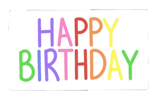 Celebrate Happy Birthday Sticker