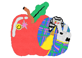 Illustration Hello Sticker