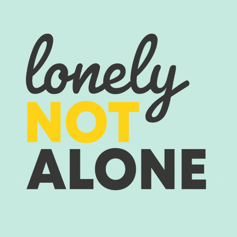 Loneliness Yellow Socks GIF by Lonely Not Alone
