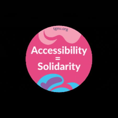 Solidarity Accessibility GIF by Trans Europe and Central Asia