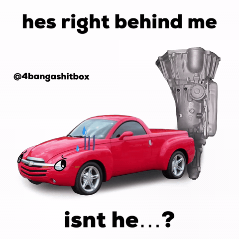 Scared Truck GIF