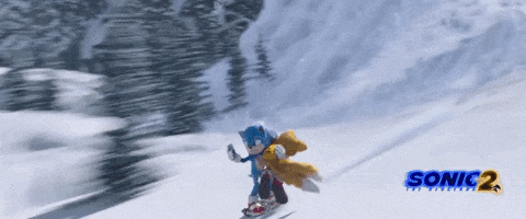 Snowboarding Winter Sports GIF by Sonic The Hedgehog