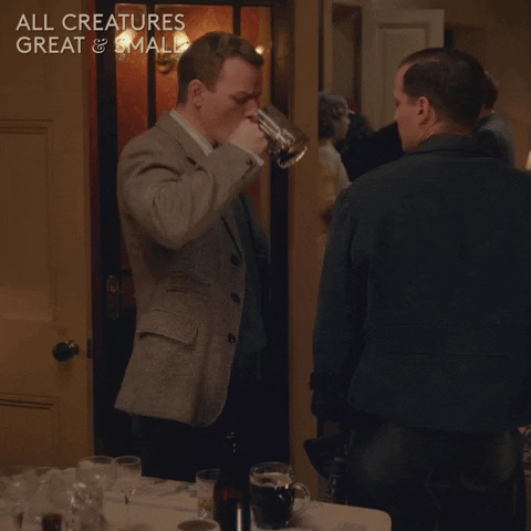 Beer Leaving GIF by All Creatures Great And Small