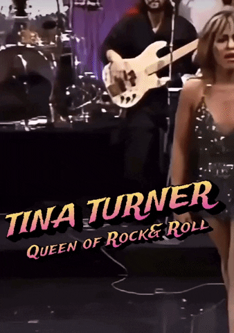 Tina Turner Queen Of Rock Roll GIF by Charli Gurl