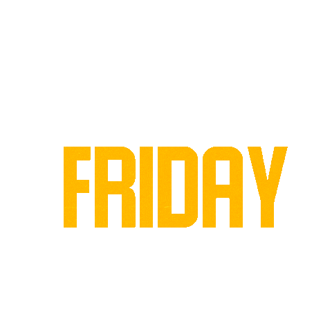 Friday Sticker by MOZGI Ent.