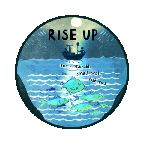Sticker by RISE UP for the Ocean