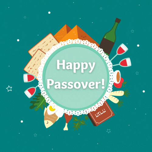 Happy Passover GIF by Dermaspark