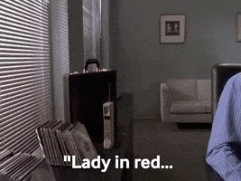 American Psycho Music Chris De Burgh Lady In Red GIF