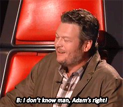 adam and blake GIF by The Voice