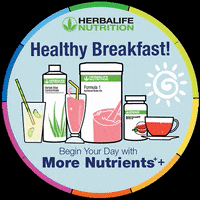 Herbal Tea Healthy Breakfast GIF by Herbalife Nutrition Philippines