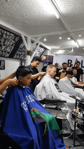 Men Barber GIF by The Shampoo Lounge