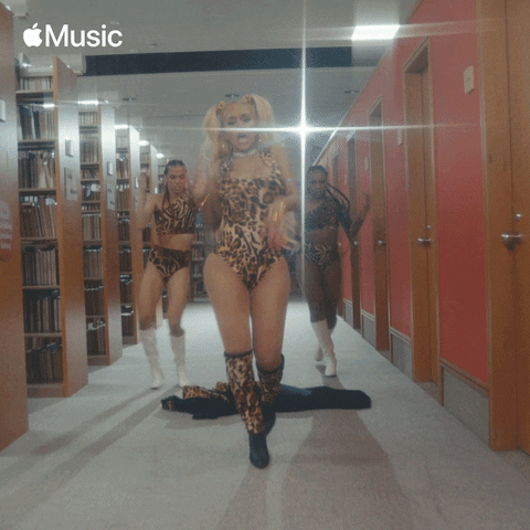 Sassy Leopard Print GIF by Apple Music