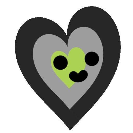 Love Is Love Heart Sticker