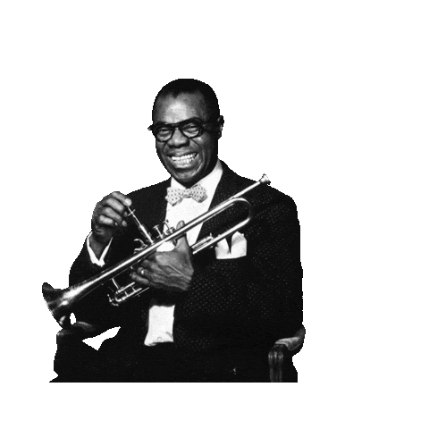 Black Music Month Sticker by Louis Armstrong