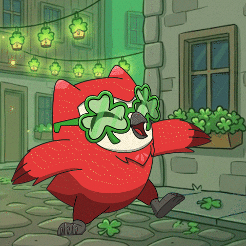 St Patricks Day Dancing GIF by birb