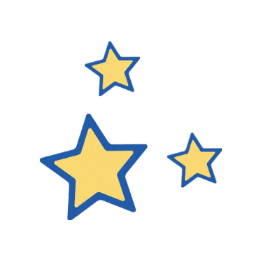 Make A Wish Stars Sticker by Make-A-Wish Canada