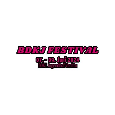Festival Bdkj Sticker by Bund der Deutschen Katholischen Jugend, Landesverband Oldenburg
