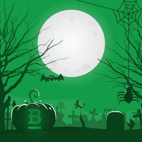 Jack O Lantern Halloween GIF by Bitstamp