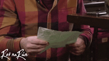 Letter Scandal GIF by Ros na Rún