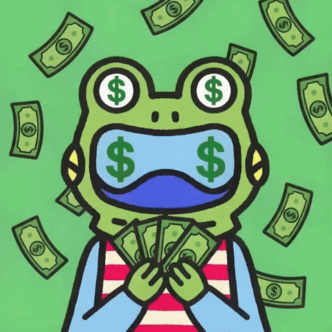 Make It Rain Success GIF by Doge Pound