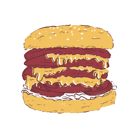Burger Halifax Sticker by The Coast - Halifax/Kjipuktuk