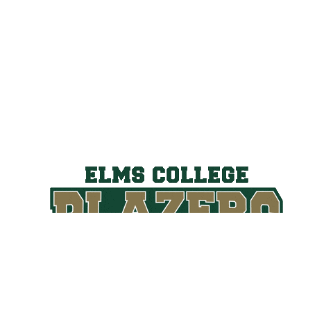 Elms College Sticker