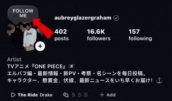 Drake Ovo Follow Aubreyglazergraham Meme GIF