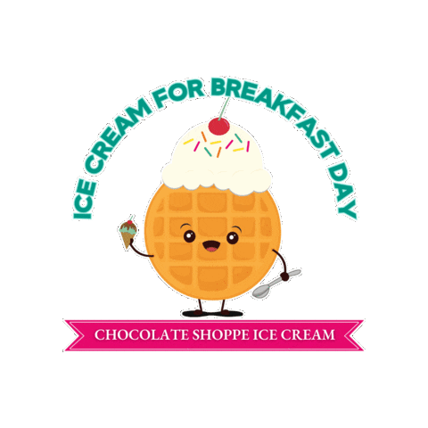 Sticker by Chocolate Shoppe Ice Cream Company