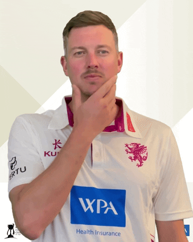 Ball Think GIF by Somerset County Cricket Club