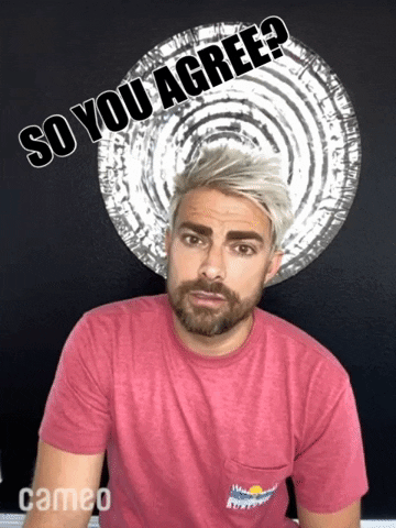So You Agree Jonathan Bennett GIF by Cameo