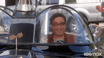 Driving Big Bang Theory GIF by HBO Max