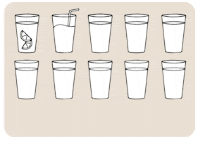 Drink Water GIF by The Daily Page