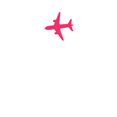 Fly Traveling Sticker by Unlimited Productions