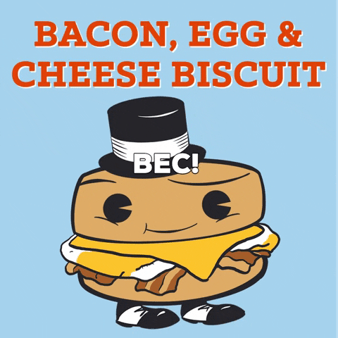 RiseBiscuits rise biscuits bec baconeggandcheese GIF