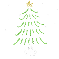 Christmas Tree Sticker