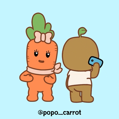 popo_carrot butt slap vegetables carrot GIF