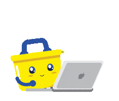 Work From Home Shopping Sticker by Vitamin Diskon