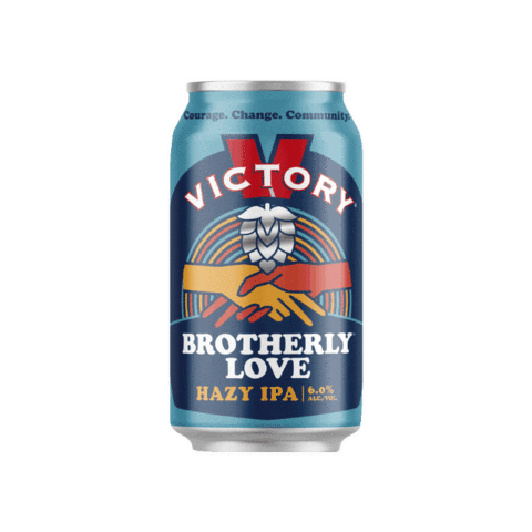 Brotherly Love Beer Sticker by Victory Brewing Company