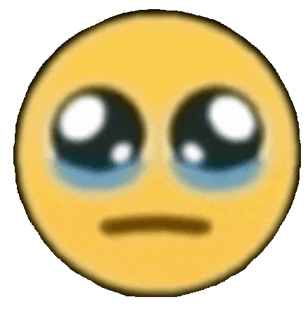 Sad Cry Sticker