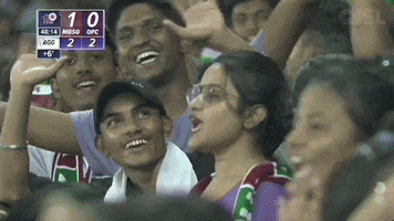 Mohun Bagan Fans GIF by Indian Super League