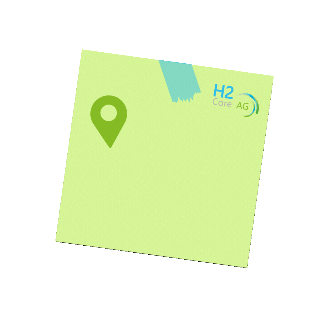 Hydrogen Sticker by H2 Core Systems