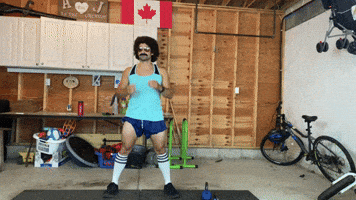 Bend Over Richard Simmons GIF by Online Trainer Academy
